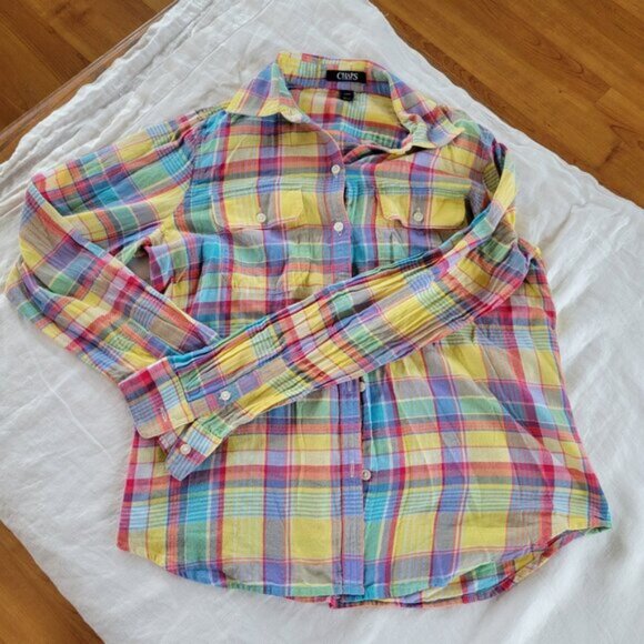 Women's Medium Tops LOT of 4 Chaps Buchman Knox Rose Gently used bundle - Picture 13 of 16